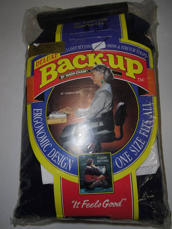 lot 8 image: 3  Back-Up by Nada Chair - New in Packages