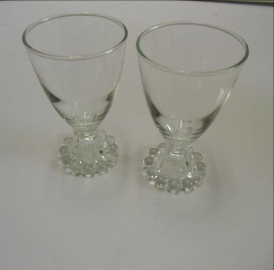 lot 13 image: Classics  Imperial Glass  Candlewick Glassware and Indiana GlassGreen Candle Holders