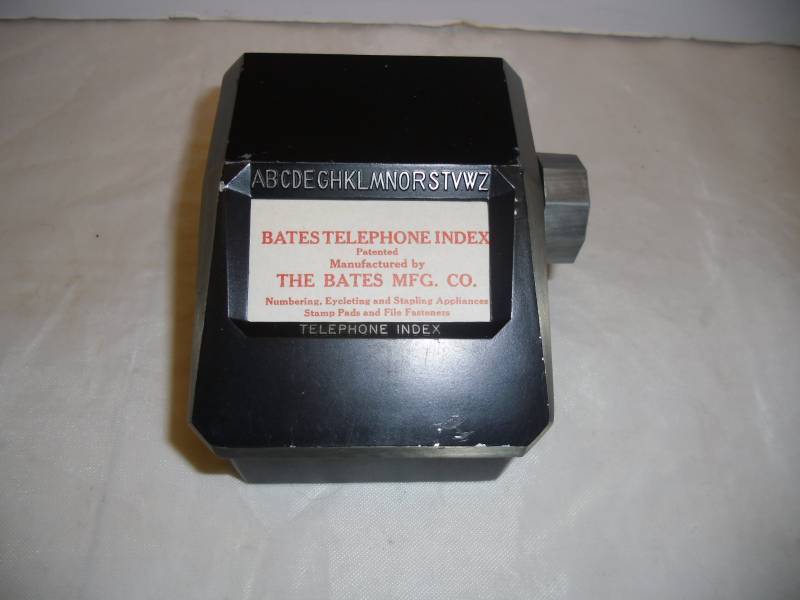 lot 10 image: Old Time Office Bates Index, ToraToraTora Poster, Fountain Pen, Slide Rule, Boy Scout 