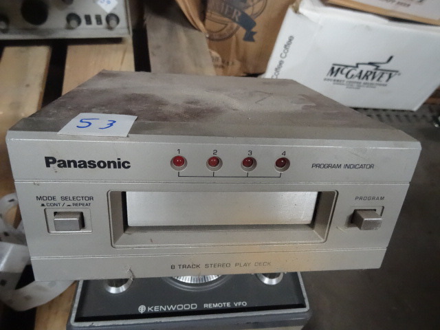lot 53 image: Panasonic 8 track