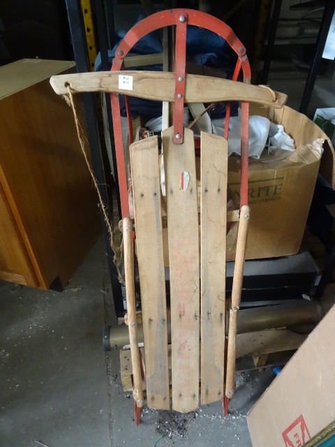 lot 22 image: Champion F47 vintage sled
