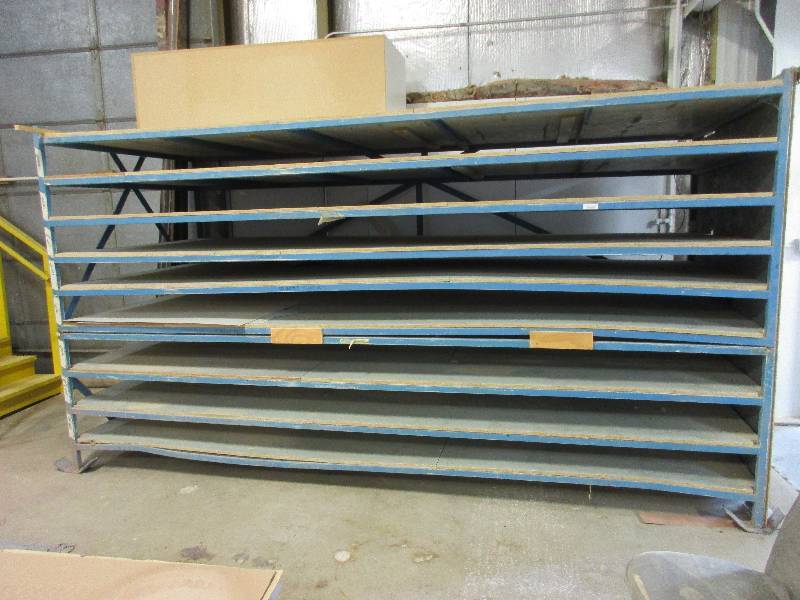 lot 15 image: Paneling rack