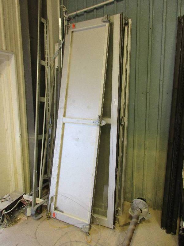 lot 38 image: Clear view overhead door