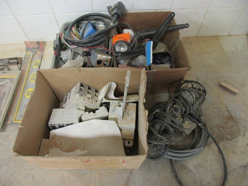 lot 87 image: electrical supplies