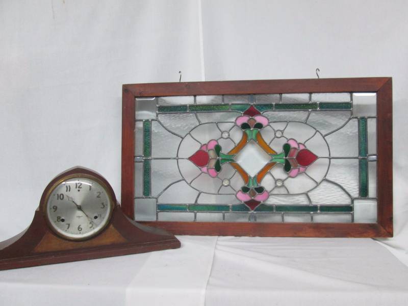 Stained Glass and Gilbert Clock