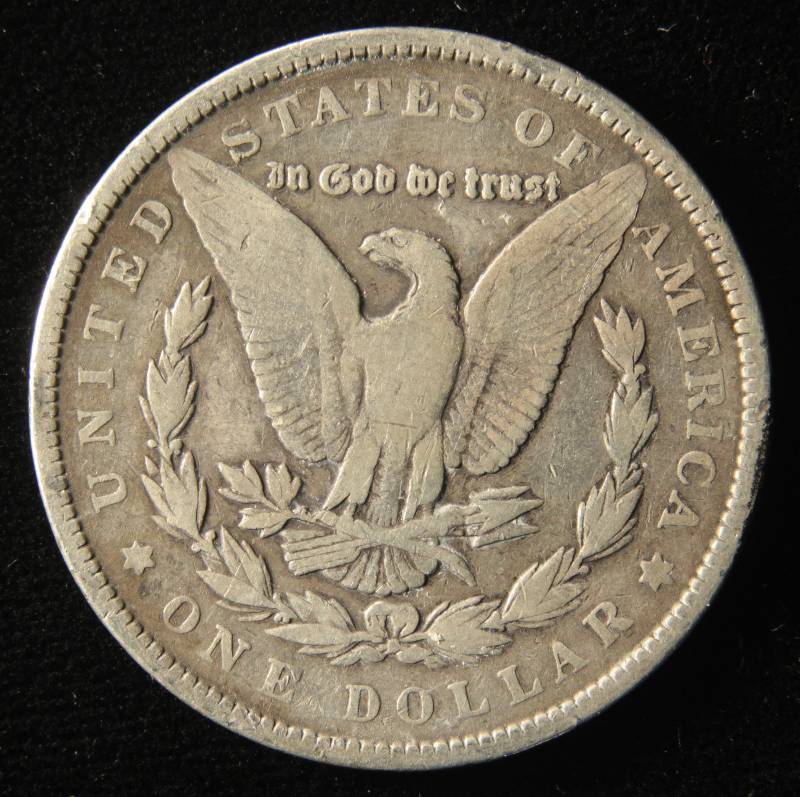 1888 MORGAN SILVER DOLLAR FINE