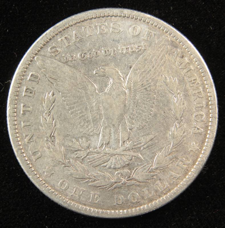 1879 MORGAN SILVER DOLLAR VF