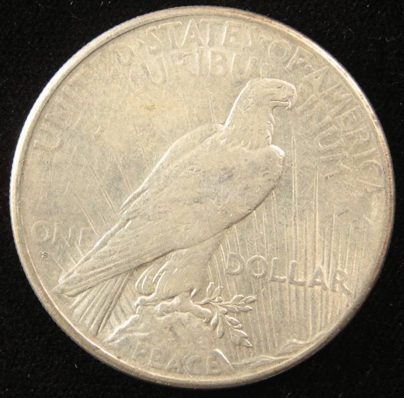 1926 S PEACE SILVER DOLLAR VF DETAILS CLEANED