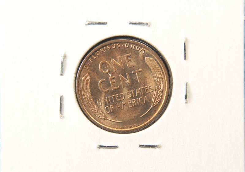 1909 VDB LINCOLN WHEAT CENT UNC