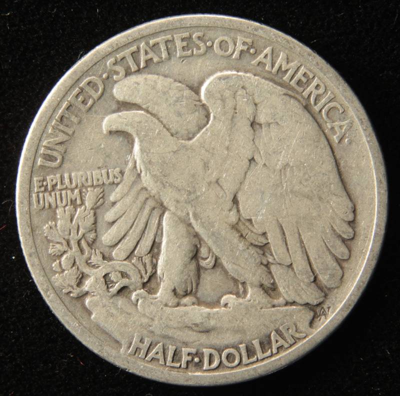 1935 WALKING LIBERTY HALF DOLLAR FINE