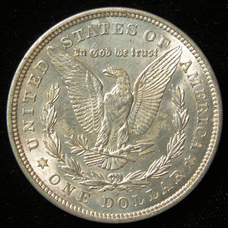 1921 MORGAN SILVER DOLLAR UNC