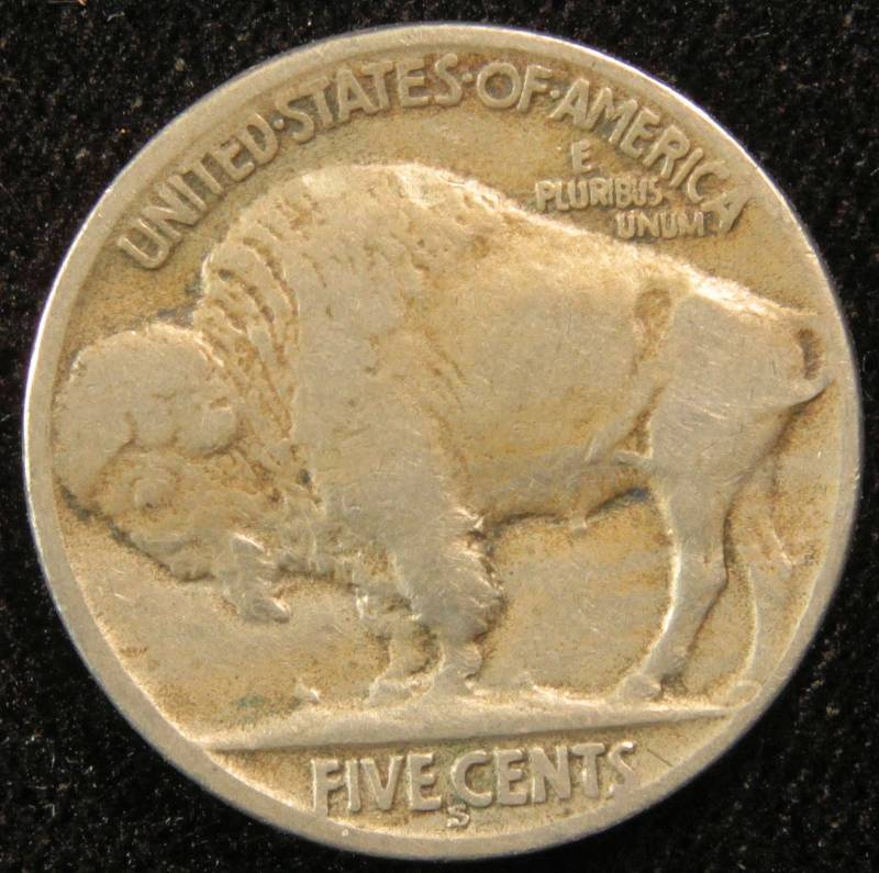 1927 S BUFFALO NICKEL FINE