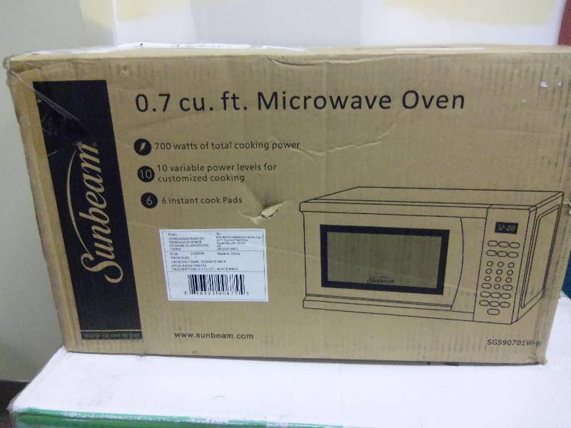 Sunbeam Microwave