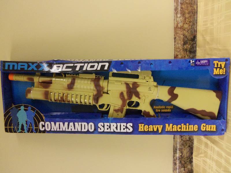 Maxx Action Commando Series Heavy Machine Gun