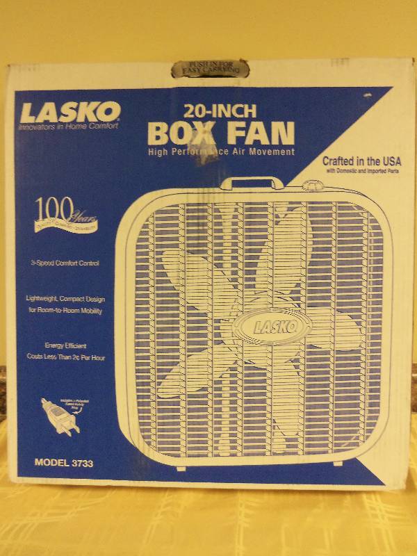 Lasko 20-INCH Box Fan