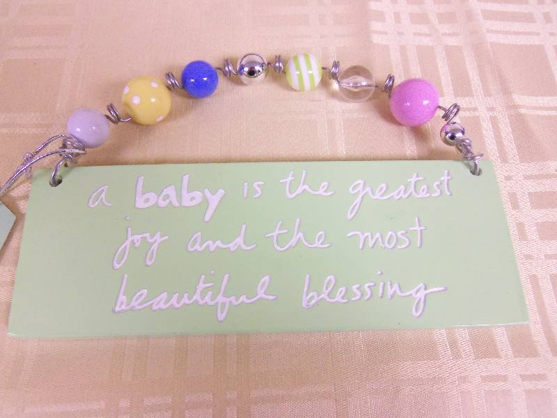 Baby Plaque