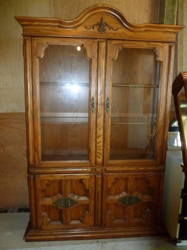 Solid Oak Hutch