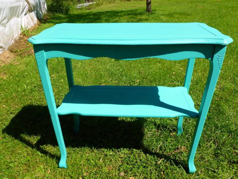 Painted End Table