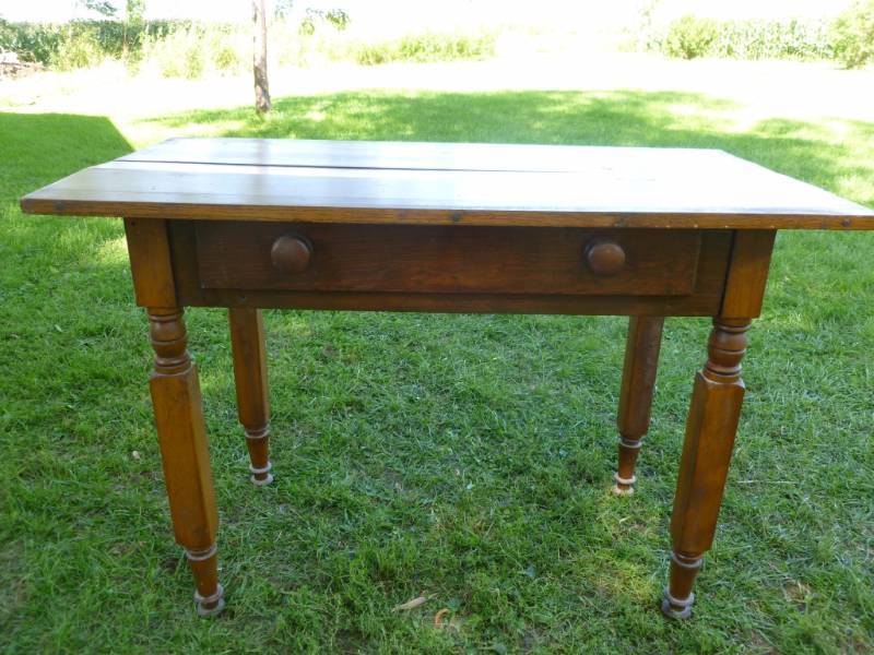 Antique Library Table