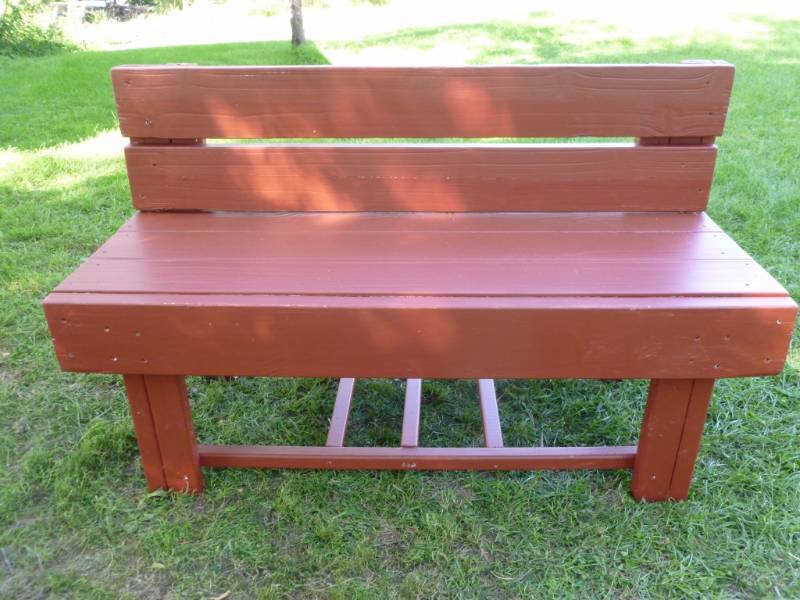Painted Bench