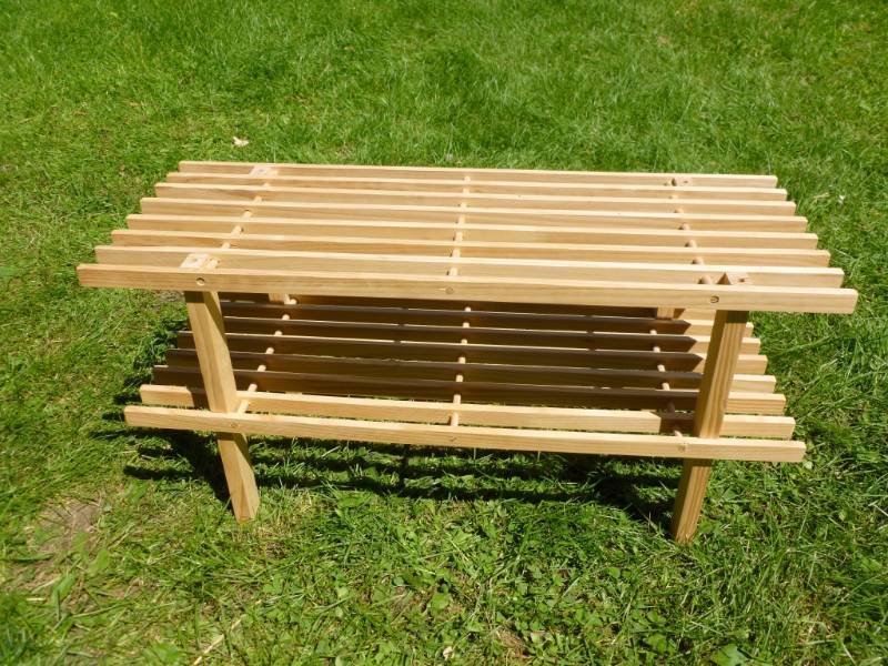 Wooden Shoe Rack