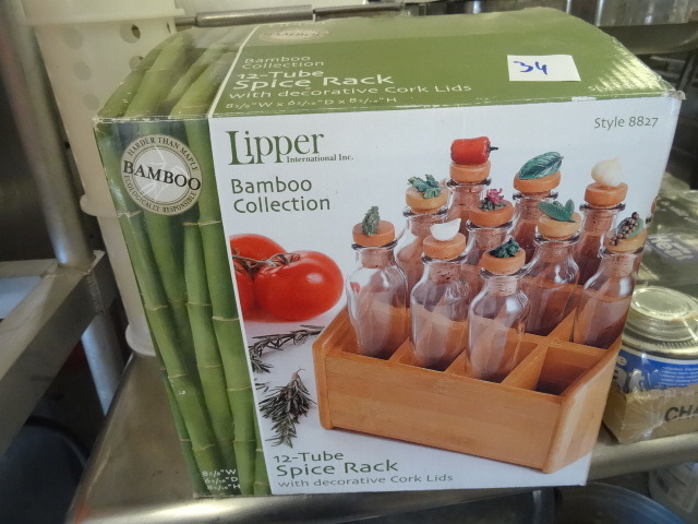 Tube Spice Rack