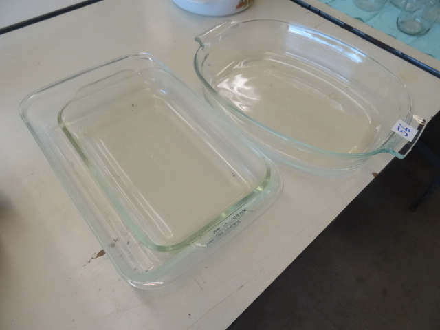 Glass Casseroles