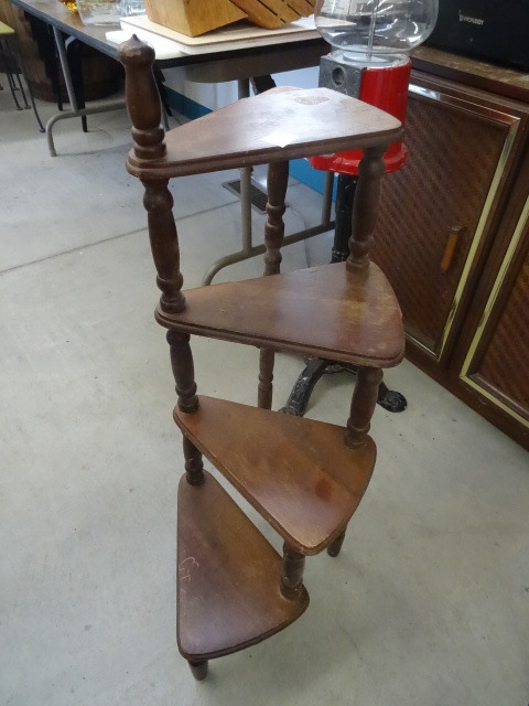Wood Stair Display