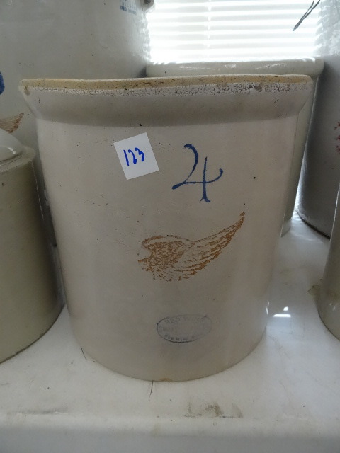 # 4 Red Wing Crock