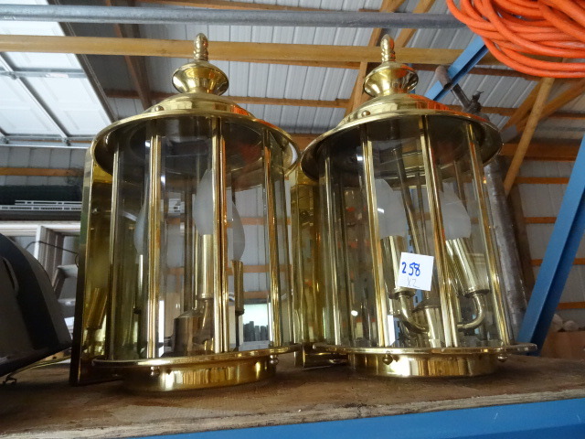 Outdoor Brass Lights