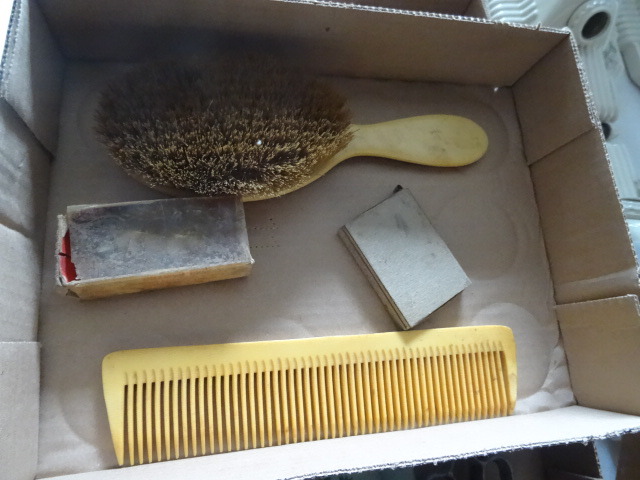 Vintage Brush, Comb