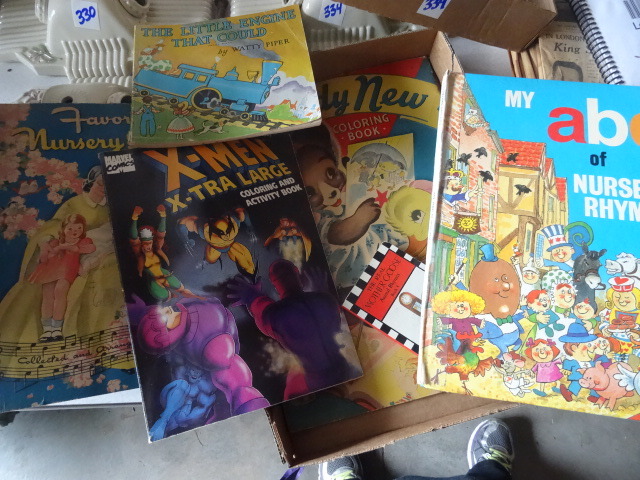 Vintage Coloring Book