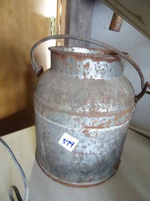 Vintage Cream Pail