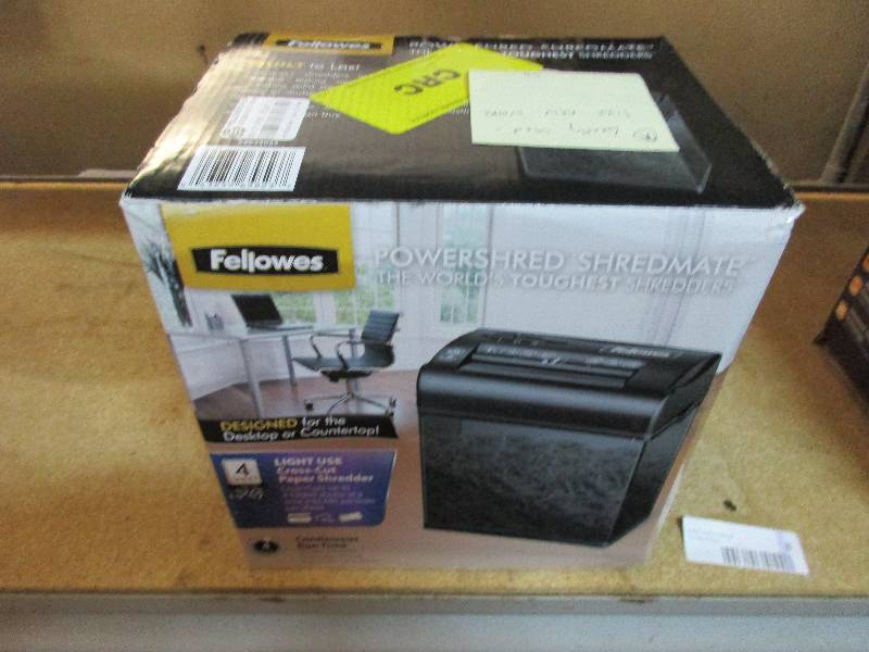 Small Fellowes Paper Shredder
