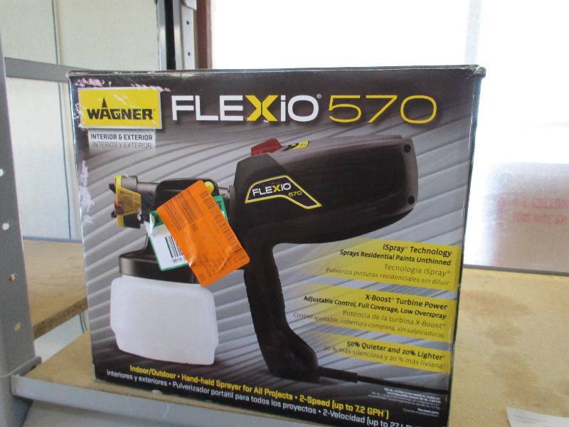 Flexio 570 paint gun