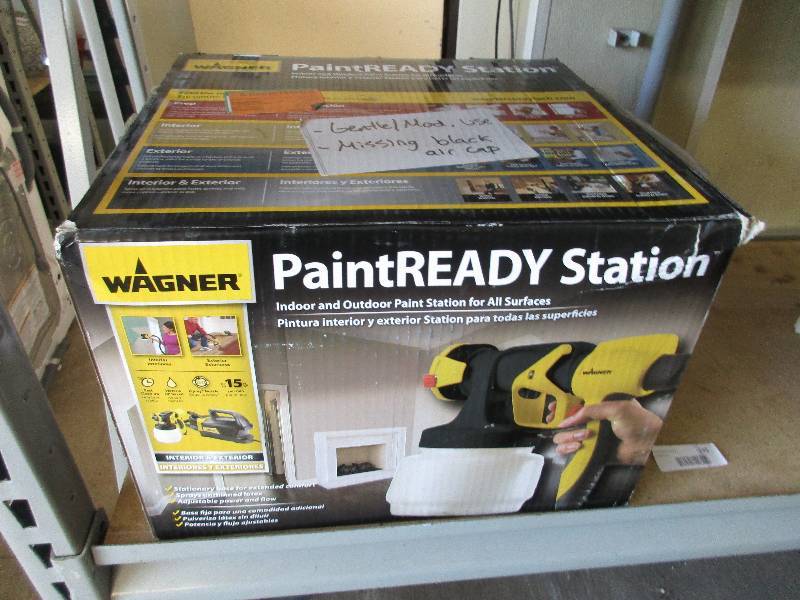 Paint ready station
