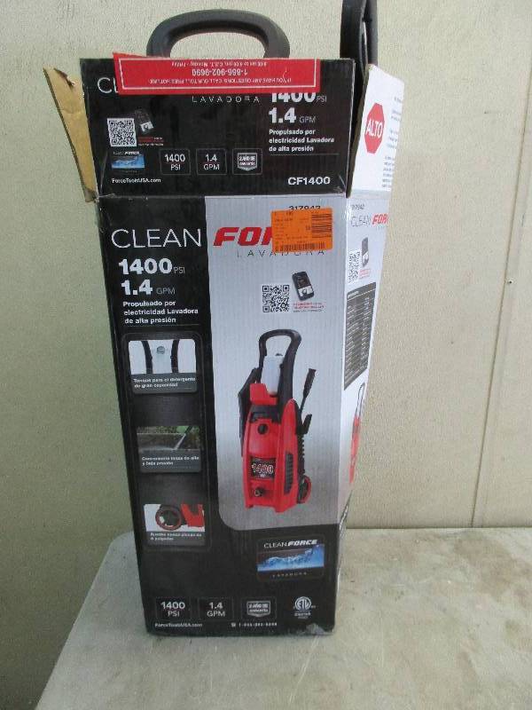 Cleanforce pressure washer
