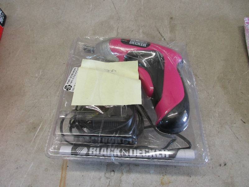 Black & Decker power screwdriver