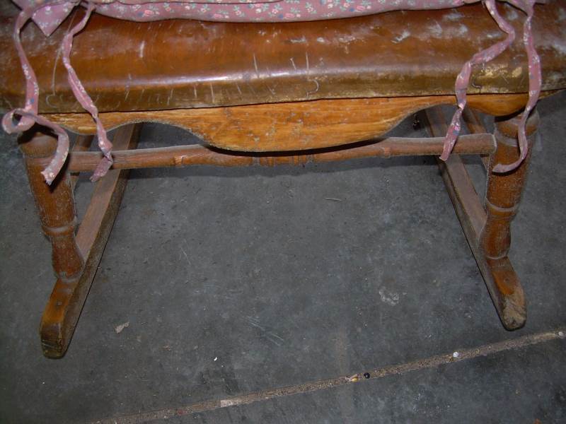 vintage rocking chair