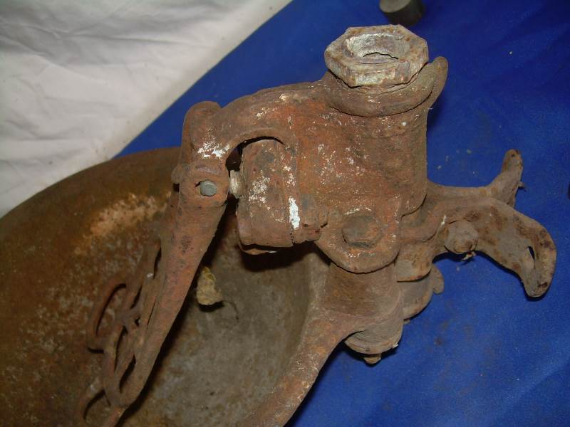 vintage metal drinking cup