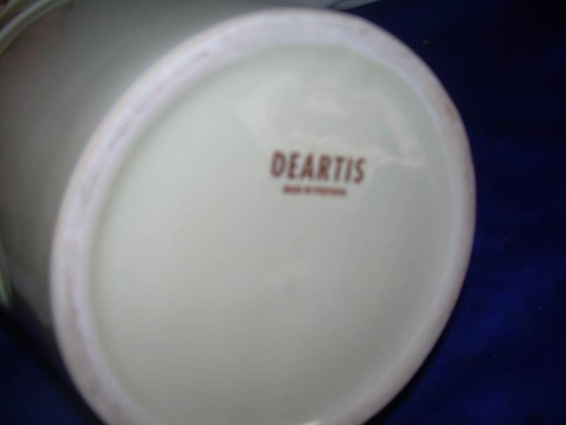 Vintage deaters ,flower pot