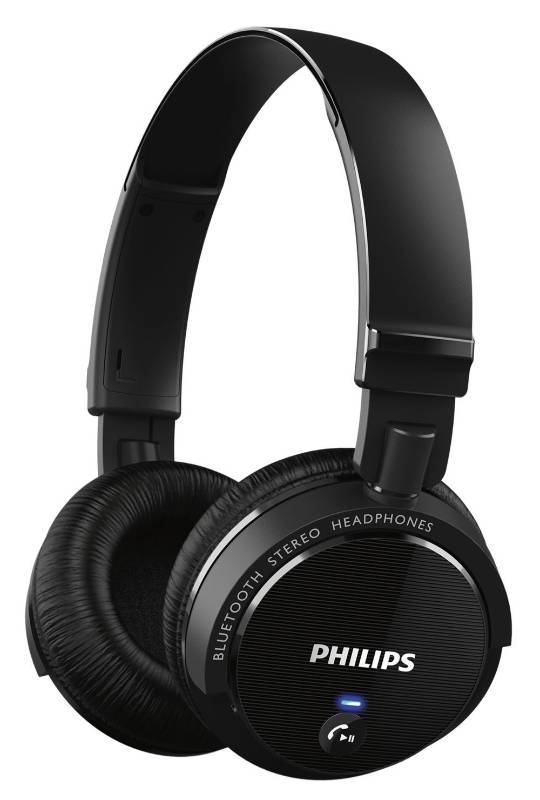 Philips Wireless Bluetooth Headphones, Black