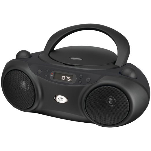 GPX RadioCD Player BoomBox Black (BC232B)