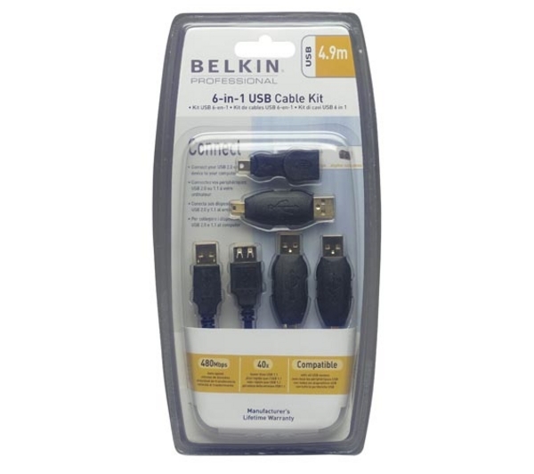 Belkin 6-in-1 USB Cable Kit