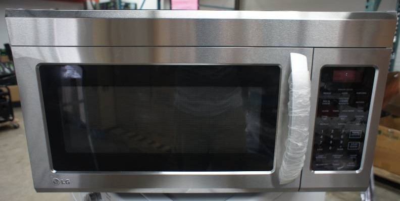 lot 15 image: LG Microwave - Model # (LMV1813ST)