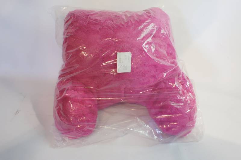 lot 8 image: Dreamfountain Bedrest Pillow, Pink