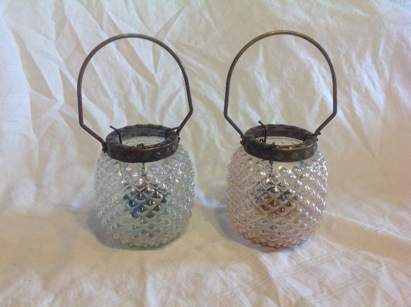 Iredescent Voltive Lanterns