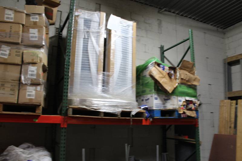 lot 5 image: Pallet Racking Lot Including Uprights, 12 Height x 42 Width, (4) Beams, 8 x 4 x 2.5, (6).