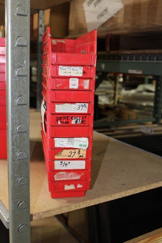 lot 69 image: Lot of (12) Plastic Containers 4 x 11 x 4.
