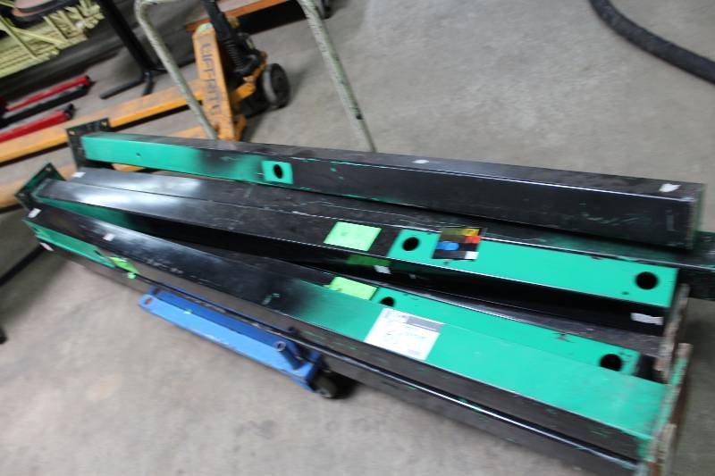 lot 61 image: Lot of (8) Metal Posts 4 x 4 x 92.